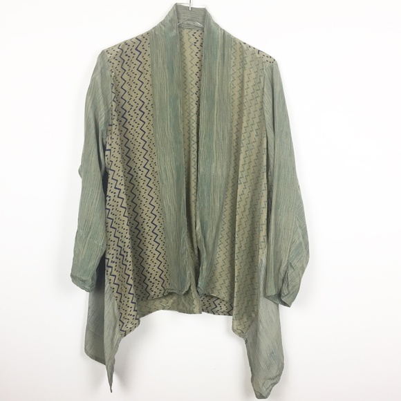 silk waterfall jacket